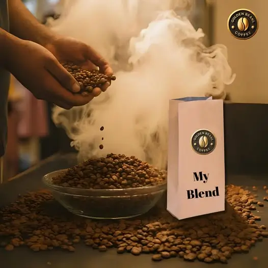 Golden Beans Coffee Image